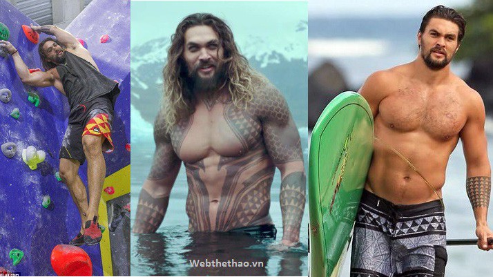 Bí quyết tập giúp Đế vương Atlantis Jason Momoa lực lưỡng 6 múi "bỏng mắt" trong phim Aquaman