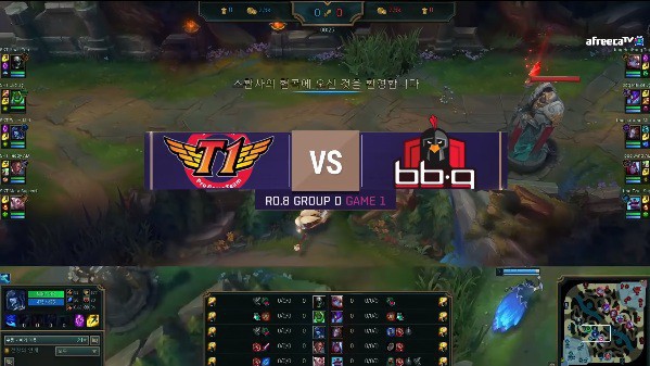 Fan bấn loạn trước chiến thắng hủy diệt của SKT T1 trước bbq OLIVERS tại KeSPA Cup 2018