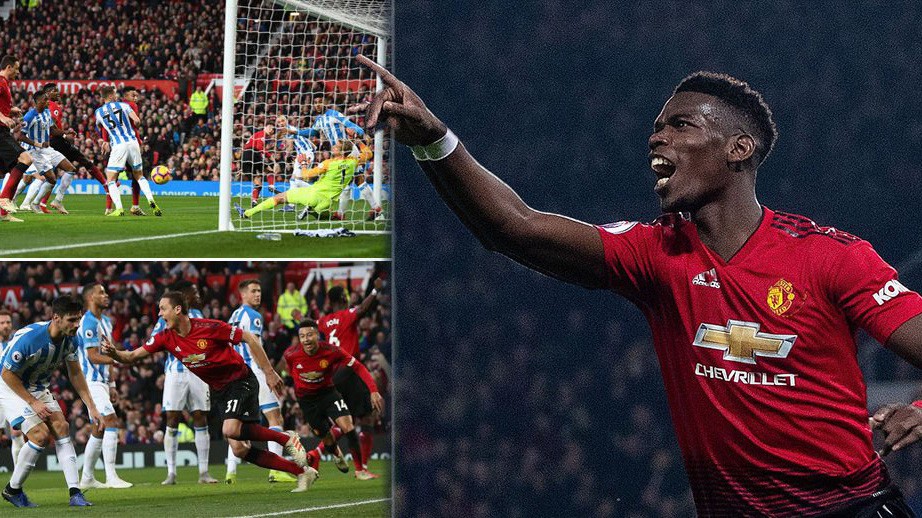 Cú đúp phi thường của Pogba, đội trưởng De Gea và những điểm nhấn ở trận MU - Huddersfield