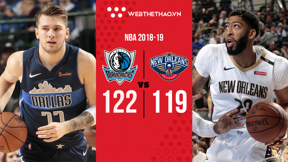 Dallas Mavericks được giải cứu thành công nhờ 3 quả ném phạt giây cuối của Luka Doncic