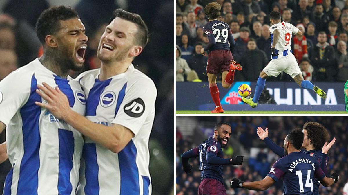 Tội đồ Lichtsteiner, Emery thay người khó hiểu và những lý do khiến Arsenal rơi điểm trước Brighton