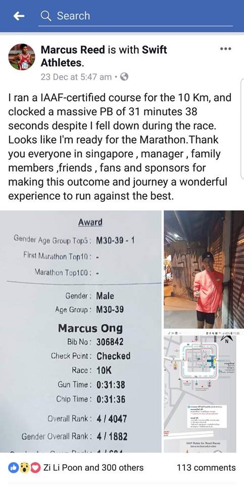 Chiangmai Marathon: Runner Kenya Singapore bị ĐKVĐ SEA Games cảnh báo bớt... ảo tưởng khoe PB vì đường chạy không đạt chuẩn - Ảnh 2. Chiangmai Marathon: Runner Kenya Singapore bị ĐKVĐ SEA Games cảnh báo bớt... ảo tưởng khoe PB vì đường chạy không đạt chuẩn - Ảnh 2.