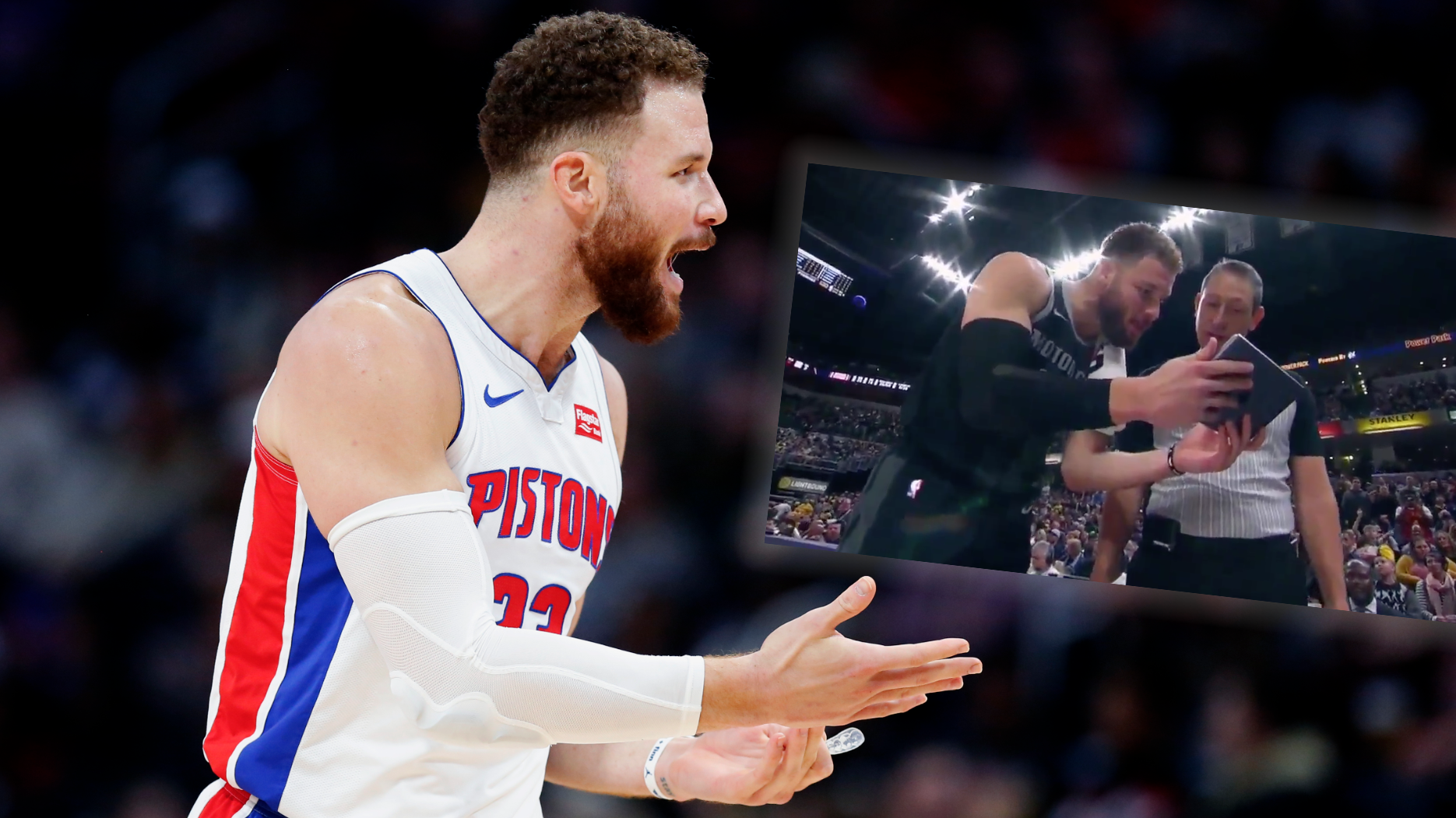 Blake Griffin đưa đẳng cấp của việc cãi trọng tài lên tầm cao mới: Chào mừng đến kỷ nguyên 4.0 tại NBA