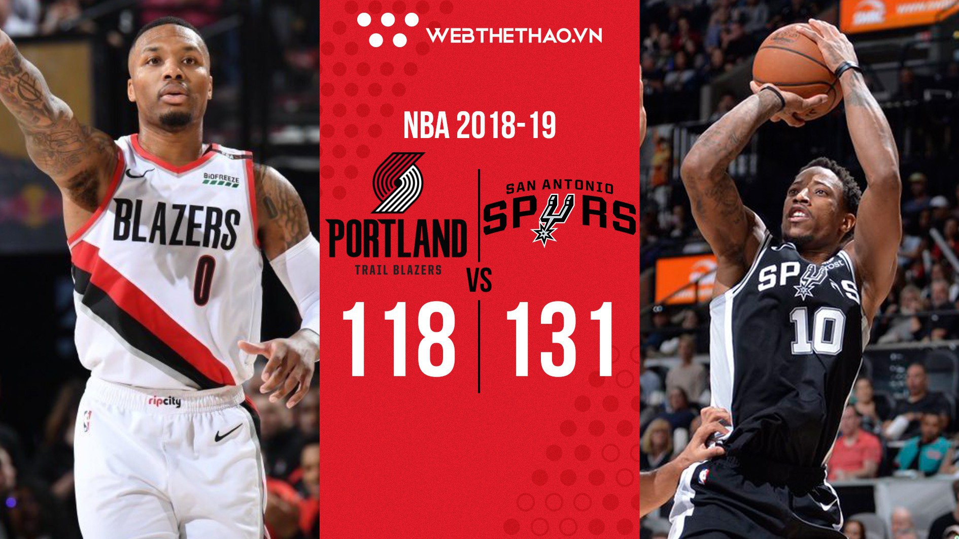 Thắng thuyết phục Blazers, đây mới là San Antonio Spurs mà người hâm mộ NBA muốn thấy