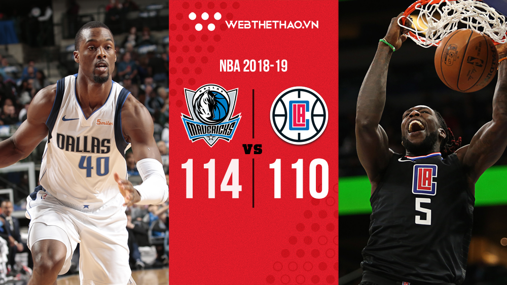 Ngày vắng Luka Doncic, Dallas Mavericks vật ngã đội đứng đầu nhờ cú block định mệnh