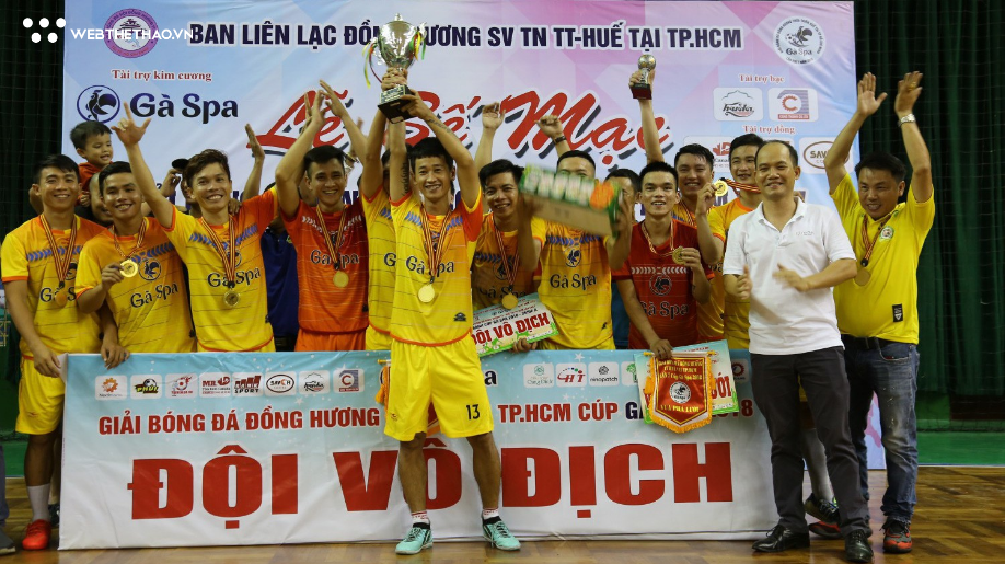 Quốc Dejong giúp tướng Trung Núi lần đầu vô địch giải đồng hương Huế