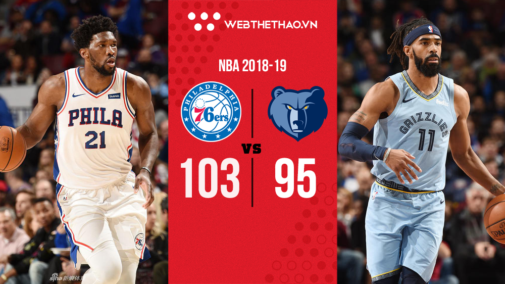 Bộ tứ siêu đẳng giúp Philadelphia 76ers đem về chiến thắng sân nhà thứ 13 đầy ngọt ngào