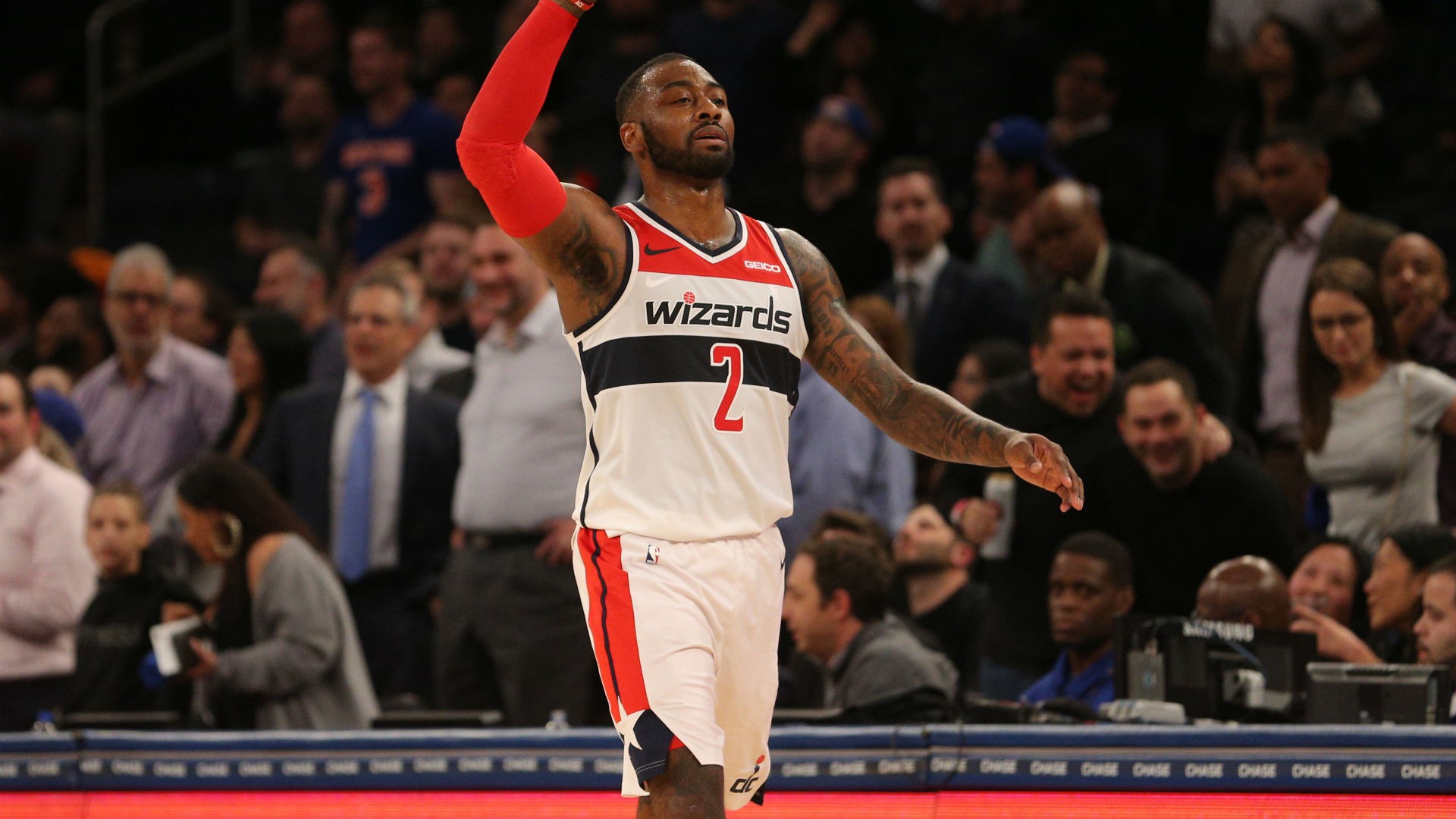 John Wall không thể trở lại tiếp tục thi đấu đến hết mùa, Washington Wizards khốn đốn - Ảnh 1. John Wall không thể trở lại tiếp tục thi đấu đến hết mùa, Washington Wizards khốn đốn - Ảnh 1.