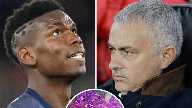 Đây là cách Paul Pogba phản ứng khi bị Mourinho gọi là "virus" ngay trước mặt đồng đội ở Man Utd