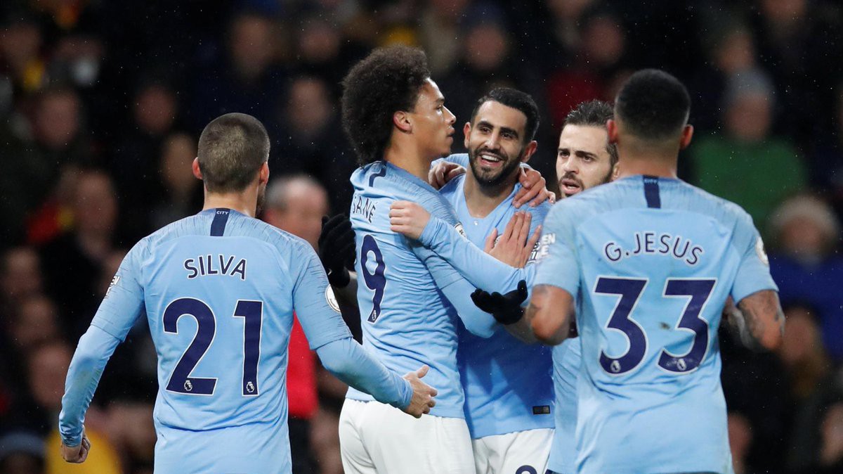 Video kết quả vòng 15 Ngoại hạng Anh 2018/19: Watford - Man City