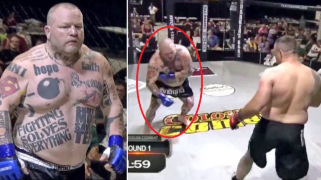 Võ sĩ MMA giả vờ đau tim để... hạ knock out đối thủ