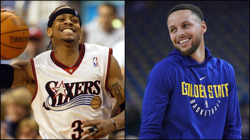 Allen Iverson đưa ra đội hình xuất sắc nhất mọi thời đại, trong đó có Stephen Curry