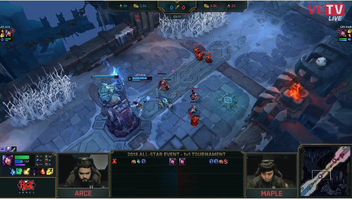 Kết quả All-Star 2018 1vs1 ngày 1 (07/12): Faker, Uzi dễ dàng hạ gục đối phương - Ảnh 2.