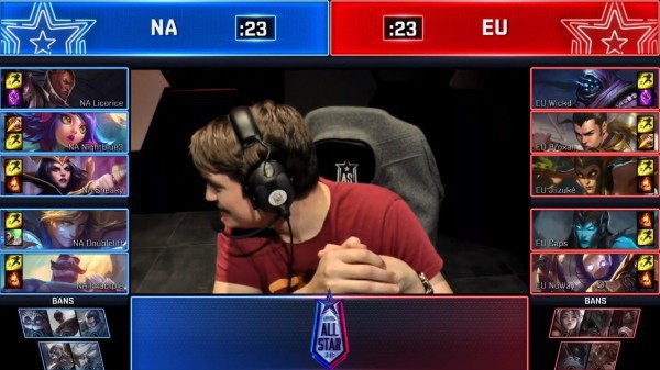 Kết quả All-Star 2018: Trận đấu giữa khu vực LCS NA và LCS EU