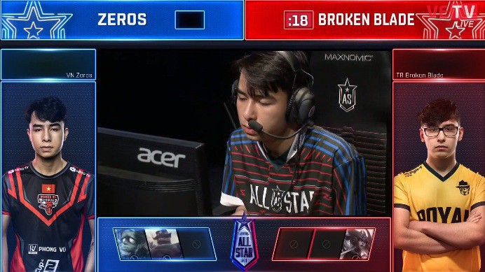 Kết quả All-Star 2018 1vs1 ngày 1 (07/12): Faker, Uzi dễ dàng hạ gục đối phương