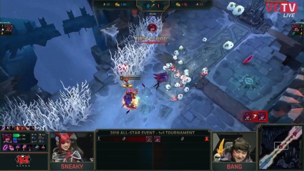 Kết quả All-Star 2018 1vs1 ngày 1 (07/12): Faker, Uzi dễ dàng hạ gục đối phương - Ảnh 8.