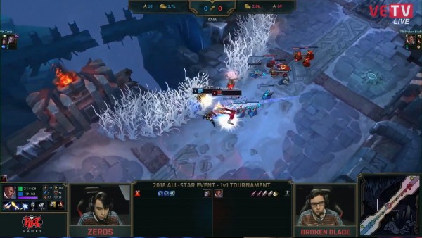 Kết quả All-Star 2018 1vs1 ngày 1 (07/12): Faker, Uzi dễ dàng hạ gục đối phương - Ảnh 6.