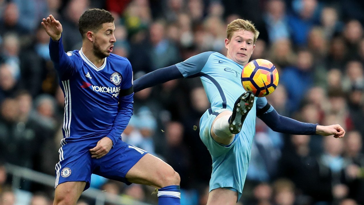 Đại chiến Chelsea - Man City được định đoạt thế nào từ sự phụ thuộc vào Hazard và De Bruyne?