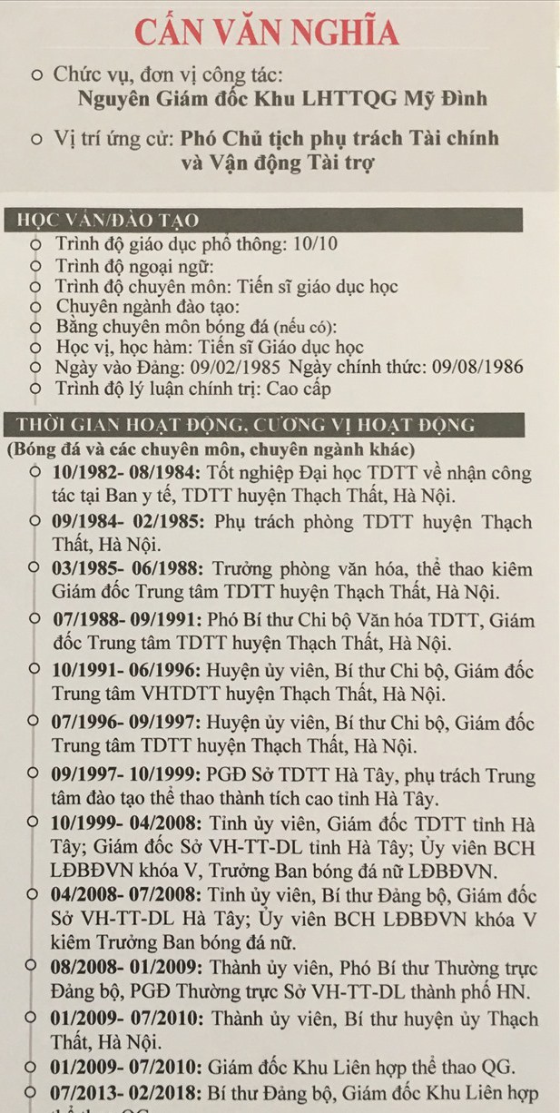 Tân PCT tài chính VFF Cấn Văn Nghĩa: Bóng đá sạch, lành mạnh thì tài chính mới lớn - Ảnh 4.
