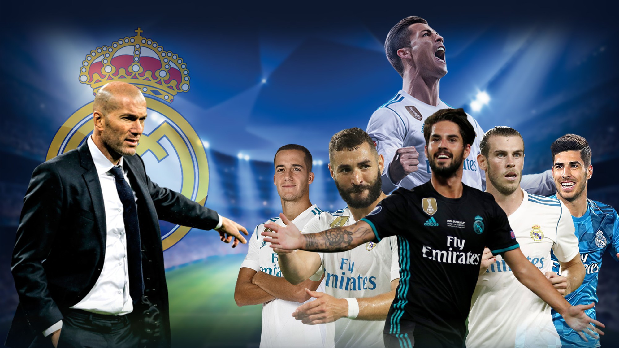 Zidane chọn ai đá cặp cùng Ronaldo ở chung kết Champions League?