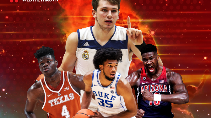 Dự kiến NBA Draft 2018: Luka Doncic vươn lên dẫn đầu