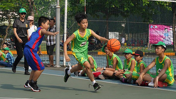 Rộn ràng Festival bóng rổ trường học TPHCM