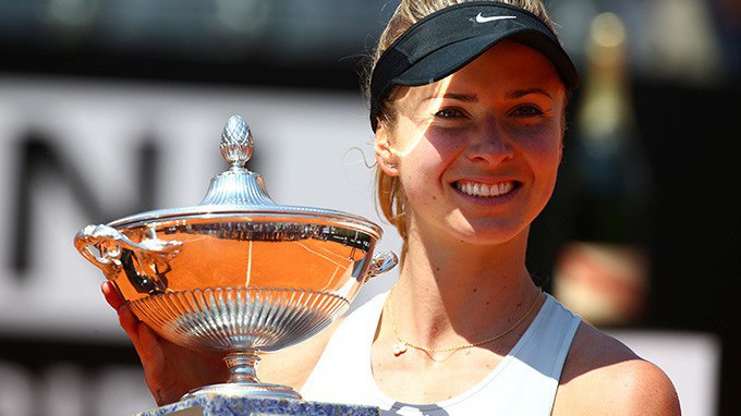 Chung kết Italian Open: Svitolina đè bẹp Halep để lên ngôi vô địch