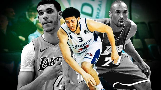 Kobe ủng hộ Lakers draft em trai Lonzo Ball vào mùa hè này