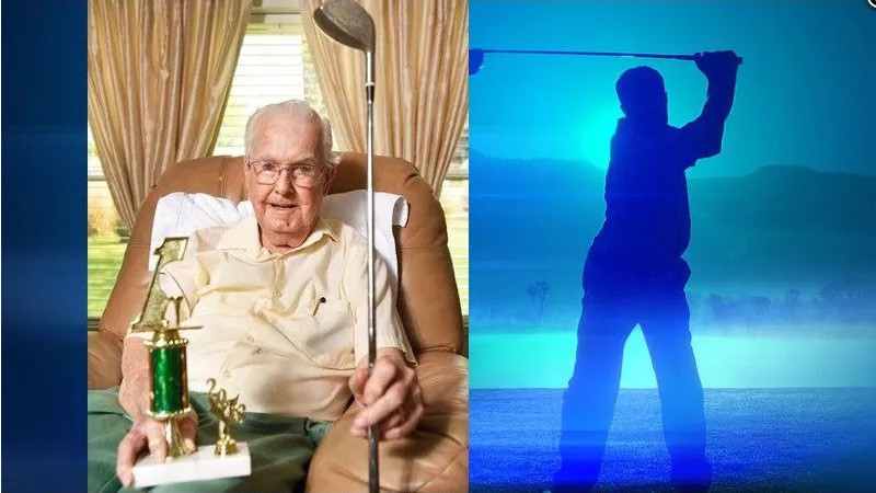 Tay Golf lập kỳ tích ghi cú hole-in-one ở tuổi... 93