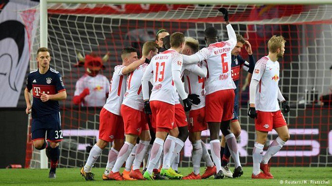 RB Leipzig tạo địa chấn khi lần đầu tiên trong lịch sử đánh bại Bayern Munich