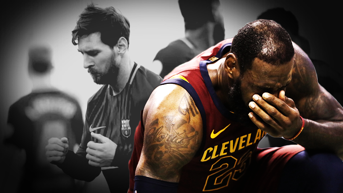 Vượt mặt Messi, LeBron vẫn chỉ đứng nhì trên bảng xếp hạng danh tiếng