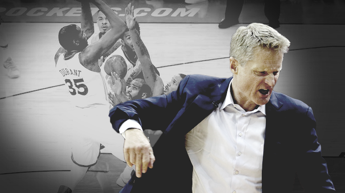 Đối đầu Rockets, Warriors chuyền bóng ít đến ngạc nhiên