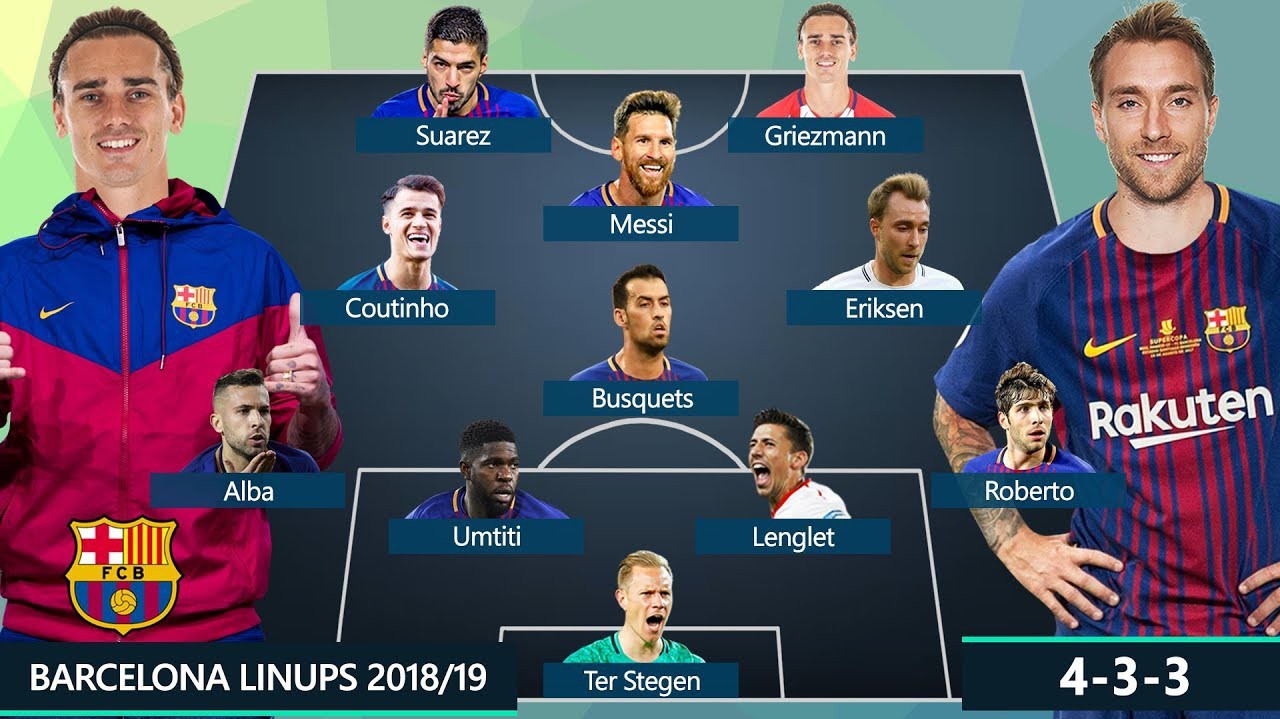 Barcelona tiếp tục cơn cuồng mua sắm với Griezmann và Eriksen