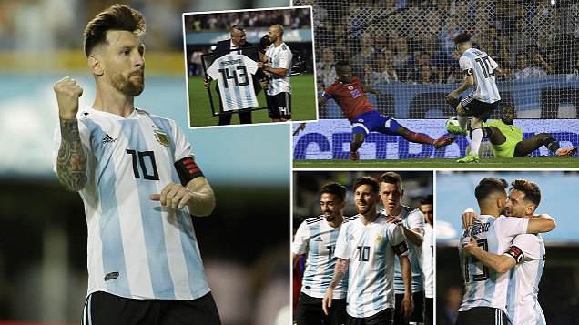 GHQT: Messi đạt cột mốc ngoạn mục bằng hat-trick giúp Argentina nghiền nát Haiti