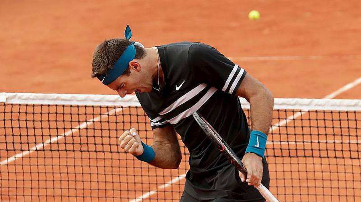 Roland Garros ngày thứ 4: "Khổng lồ" Del Potro, Cilic đi tiếp