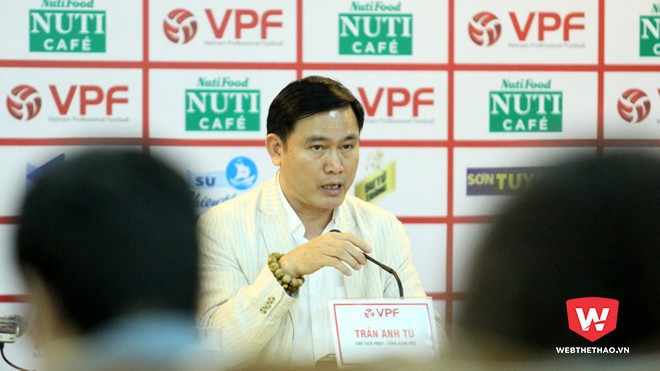 Bầu Tú lý giải việc VPF không mời 2 trọng tài, 1 Phó Ban trọng tài làm việc
