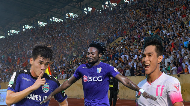Infographic 10 vòng đấu đầu V.League 2018: Sân Thiên Trường phá kỷ lục