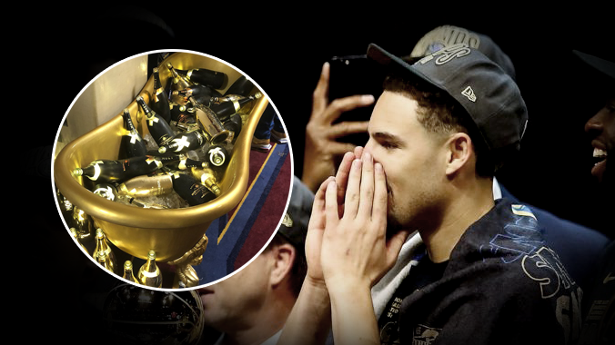Đằng sau nhà vô địch NBA: Bồn rượu 9 tỷ và nước mắt cầu thủ Warriors