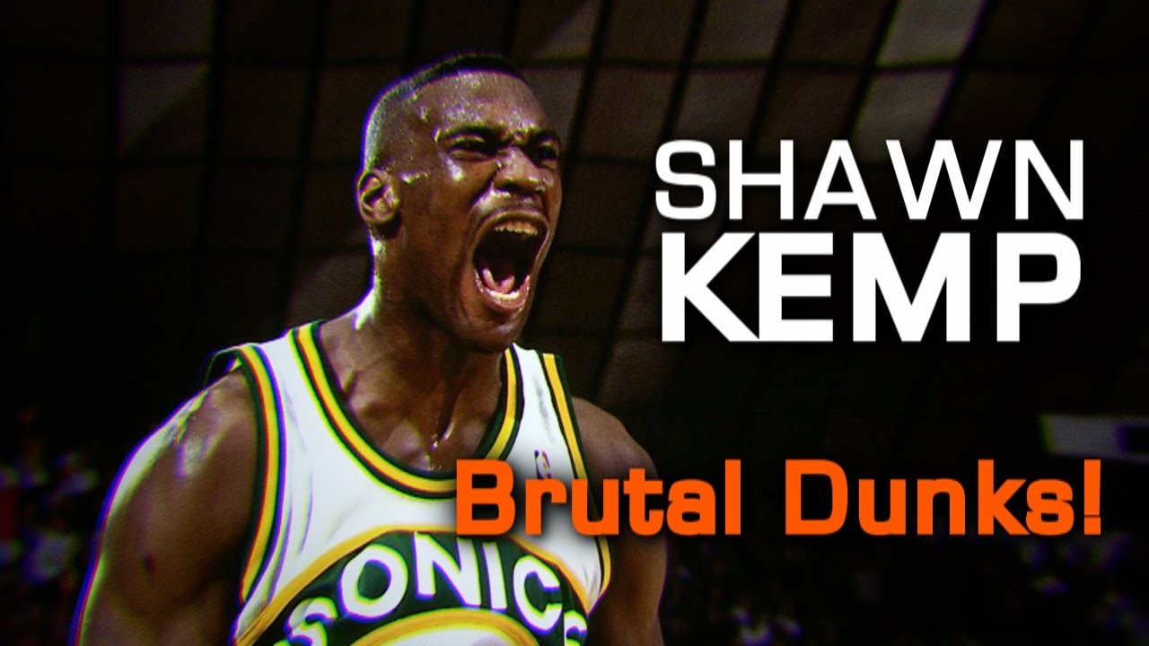 Huyền thoại NBA: 10 pha "úp sọt" ấn tượng nhất của Shawn Kemp