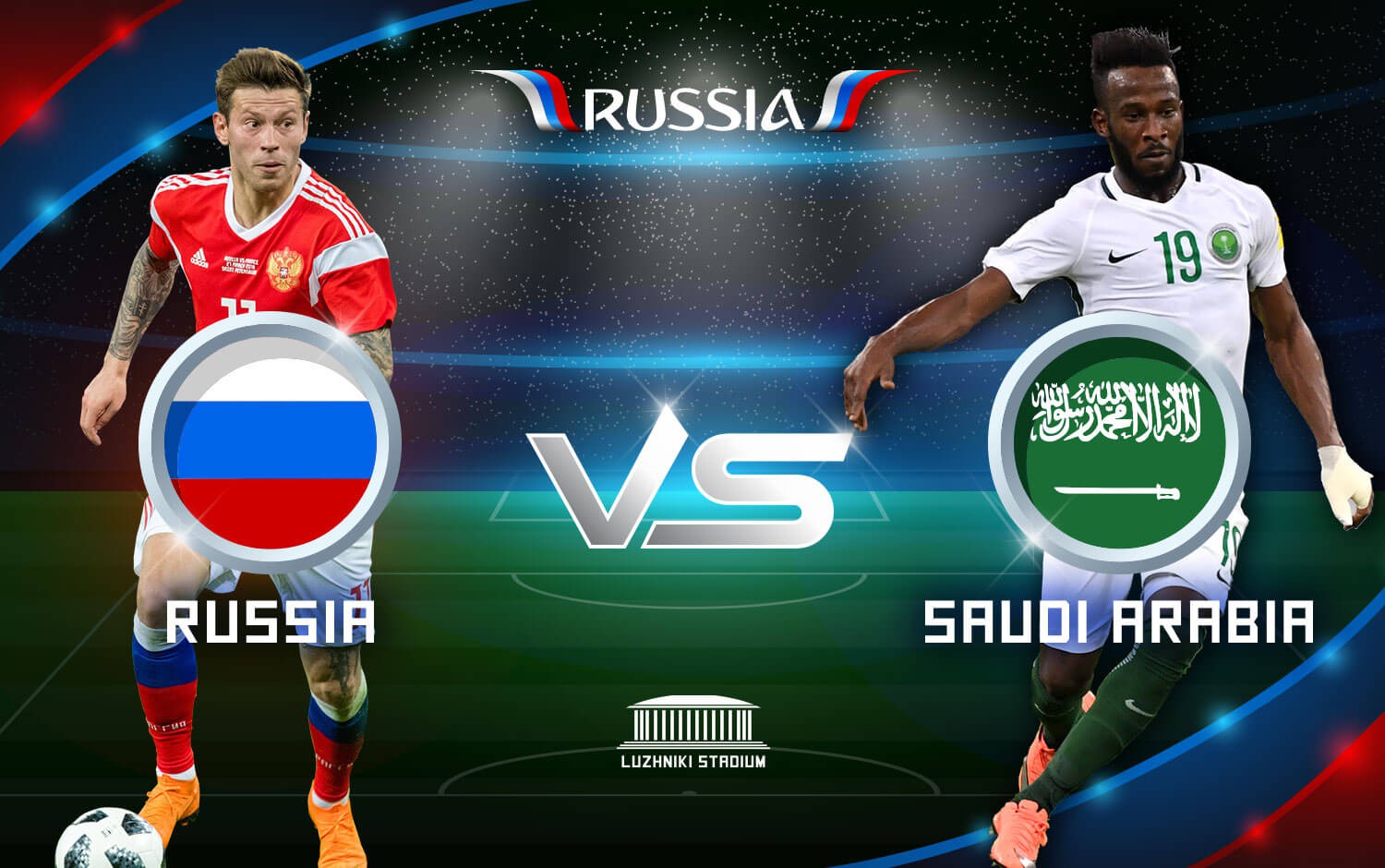 Trận khai mạc Nga - Saudi Arabia có chỉ số hấp dẫn thấp nhất lịch sử World Cup - Ảnh 1. Trận khai mạc Nga - Saudi Arabia có chỉ số hấp dẫn thấp nhất lịch sử World Cup - Ảnh 1.