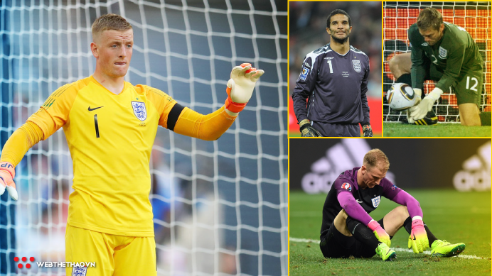 Jordan Pickford và ám ảnh “thủ môn dính phốt” của đội tuyển Anh ở World Cup