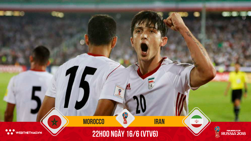 "Messi của Iran" sẽ xuyên phá "tường thép" Morocco?