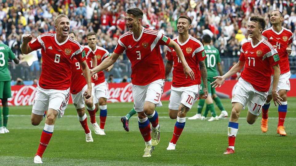 Những con số ấn tượng của trận mở màn World Cup 2018 giữa Nga và Saudi Arabia