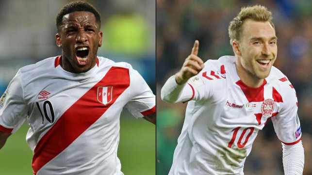 Link xem trực tiếp trận Peru - Đan Mạch ở World Cup 2018