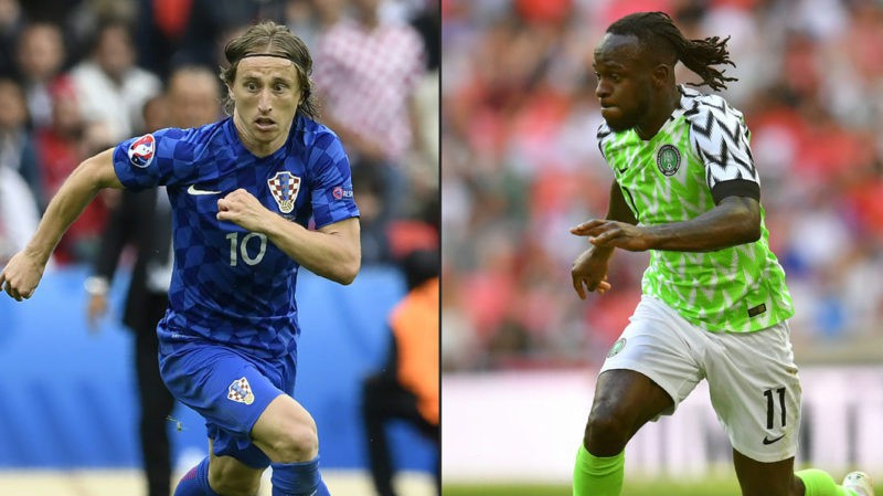 Link xem trực tiếp trận Croatia - Nigeria ở World Cup 2018