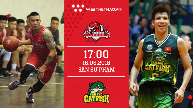 Trực tiếp bóng rổ VBA: Thang Long Warriors - Cantho Catfish
