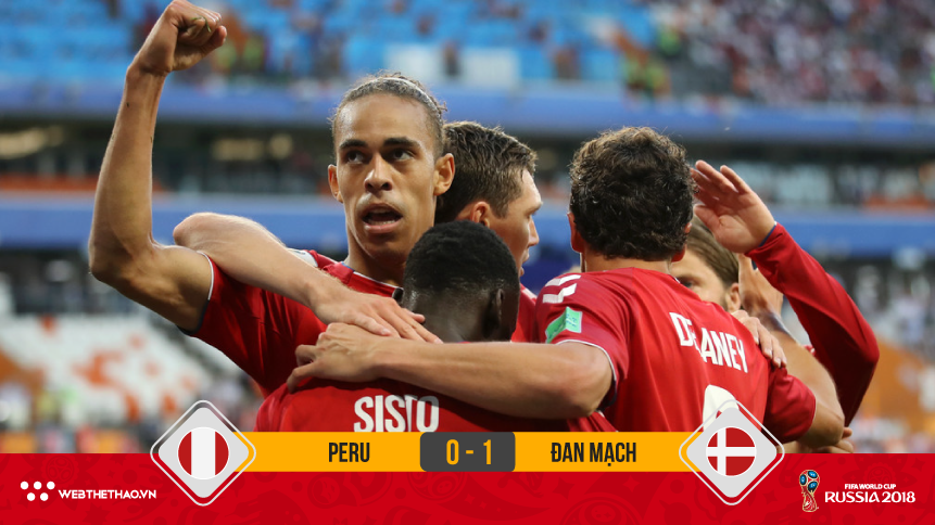 "Bàn tay vàng" của Kasper Schmeichel khiến Peru ôm hận