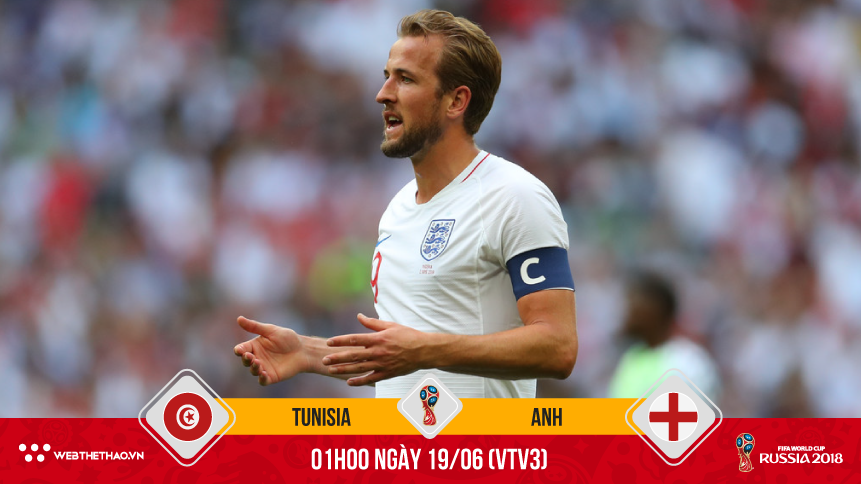 "Đội tiếp đạn khủng" giúp Harry Kane bùng nổ và tuyển Anh đè bẹp Tunisia?