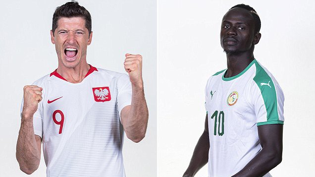 Link xem trực tiếp trận Ba Lan - Senegal ở World Cup 2018