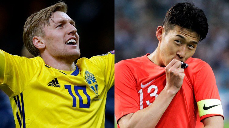 Link xem trực tiếp trận Thụy Điển - Hàn Quốc ở World Cup 2018